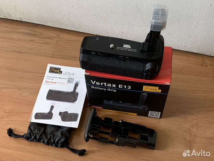 Батарейная ручка Pixel Vertax E13 для Canon 6D