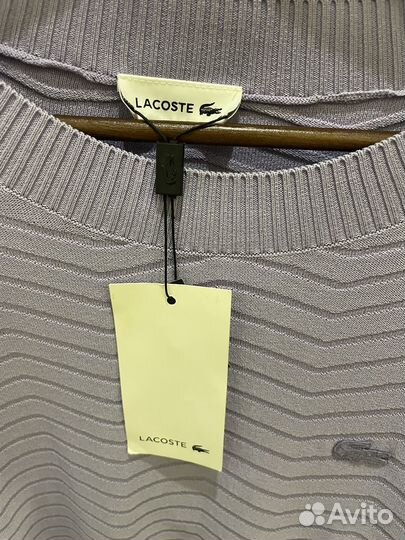 Джемпер женский lacoste оригинал