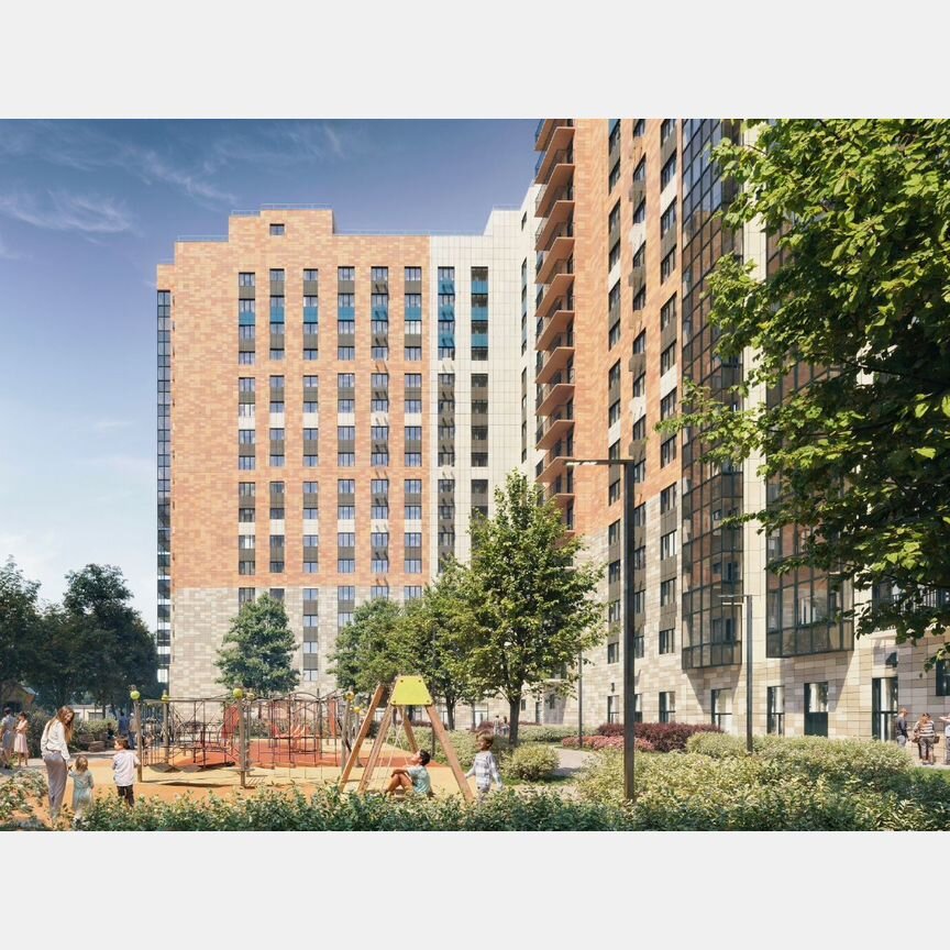 3-к. квартира, 66,2 м², 16/19 эт.