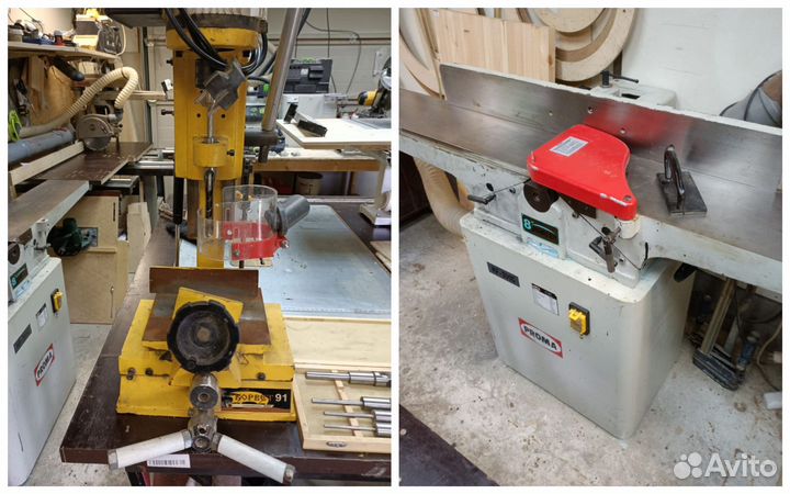 Базовый комплект станков для столярной мастерской