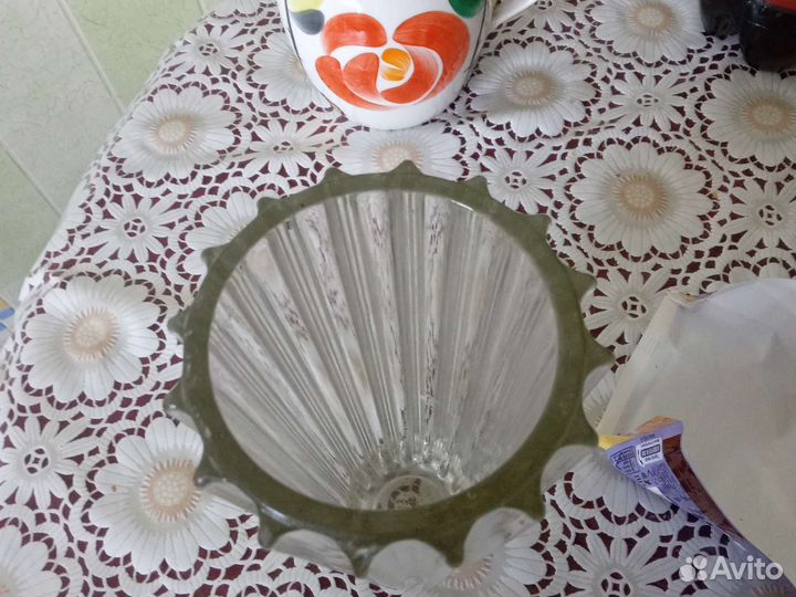 Ваза стекло СССР