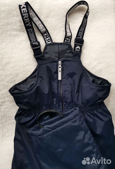 Kerry 134+4 полукомбинезон зимний новый