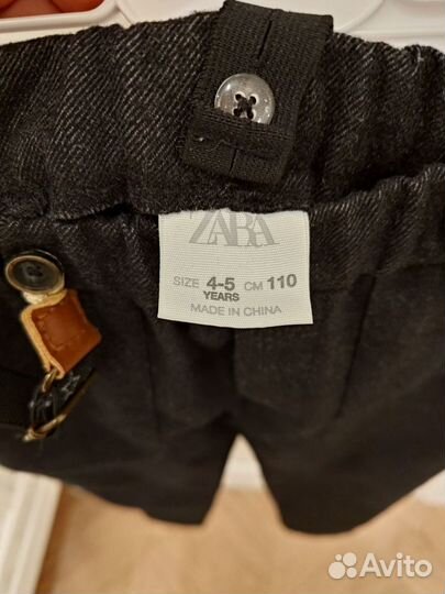 Рубашка и брюки для мальчика zara 110