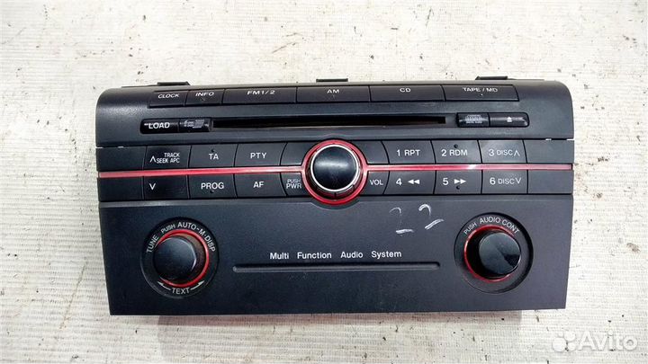 Панель магнитолы Mazda 3 BK 02-09г