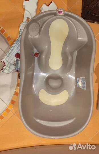 Ванночка OK baby Onda Evolution, серая