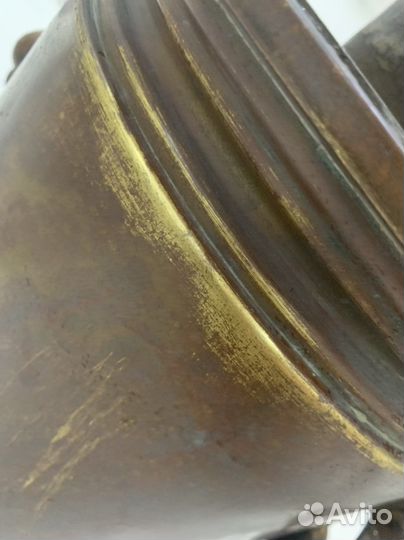 Самовар из латуни коллекционный