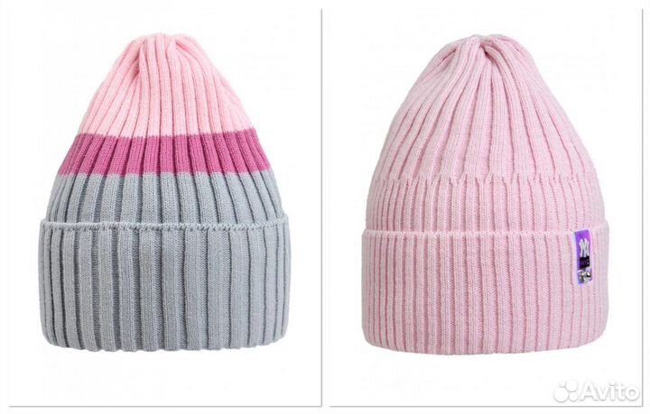 Новая зимняя Шапка с флисом 50-54