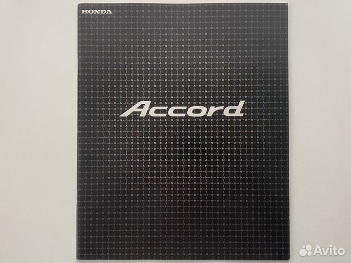 Дилерский каталог Honda Accord 1997 Япония