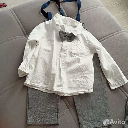 Костюм рубашка и штаны для мальчика 110