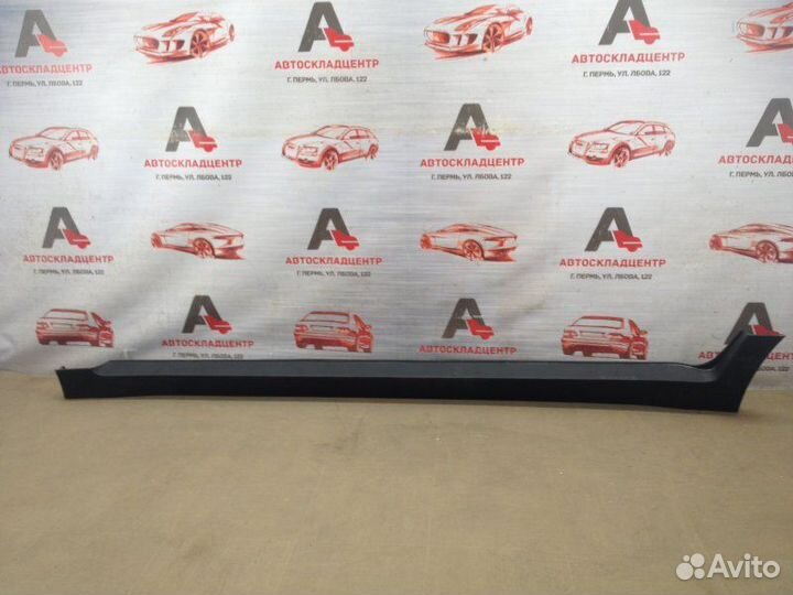 Накладка порога кузова - наружная облицовка левая