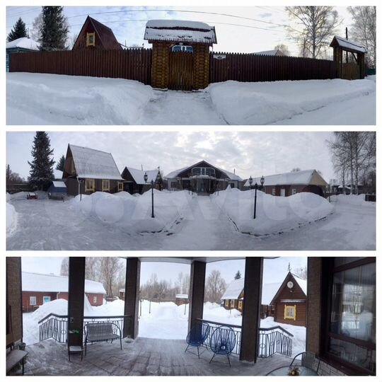 Коттедж 400 м² на участке 50 сот.