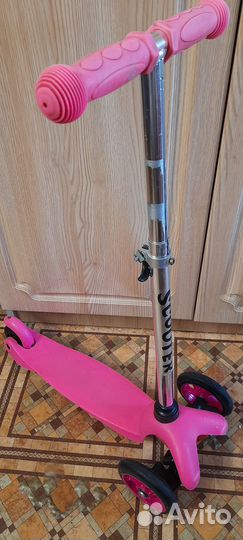 Самокат детский трехколесный бу
