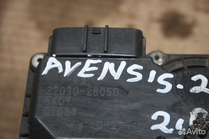 Заслонка дросельная электрическая toyota avensis I