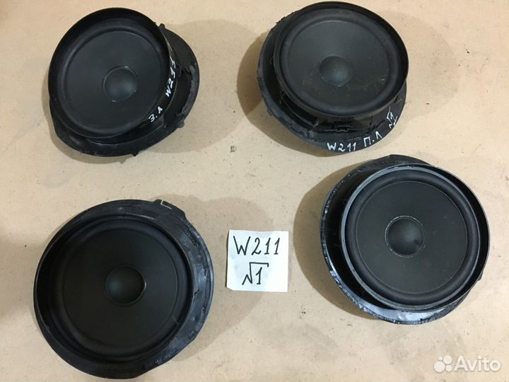 Динамики Mercedes E-class W211
