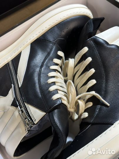 Rick owens кеды высокие кроссовки