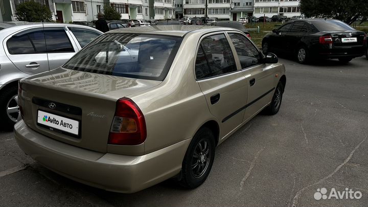 Hyundai Accent 1.5 МТ, 2006, 280 000 км