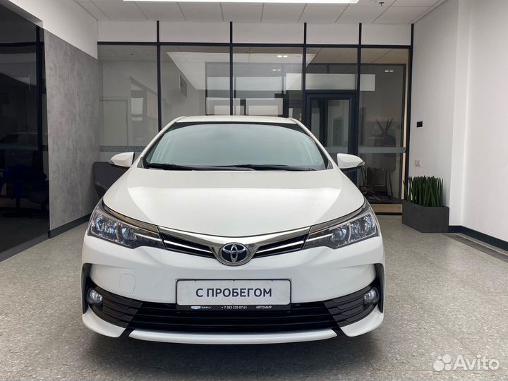Toyota Corolla 1.6 CVT, 2017, 110 000 км