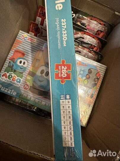 Пазл грузовичок Лева мозаика 260 деталей оригинал