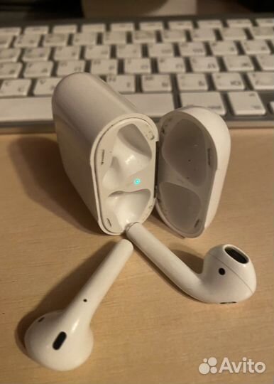 Apple Airpods 2 mv7n2am/A-беспровод.заряд.кейс