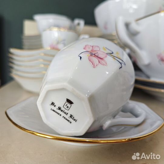 Чайная пара Limoges