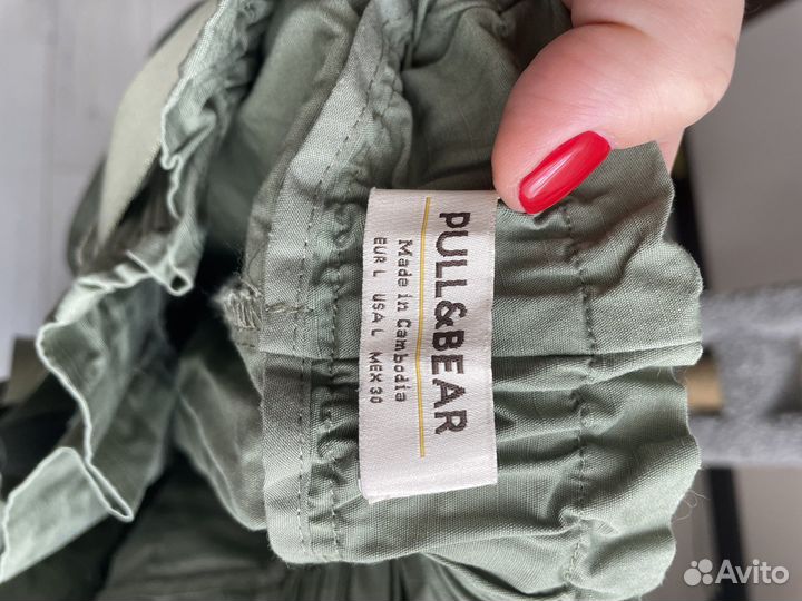 Шорты пул энд беар женские