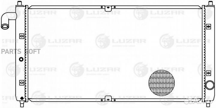 Радиатор охлаждения Чери Бонус A13