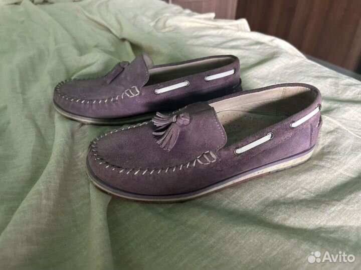 Топсайдеры женские натуральная кожа