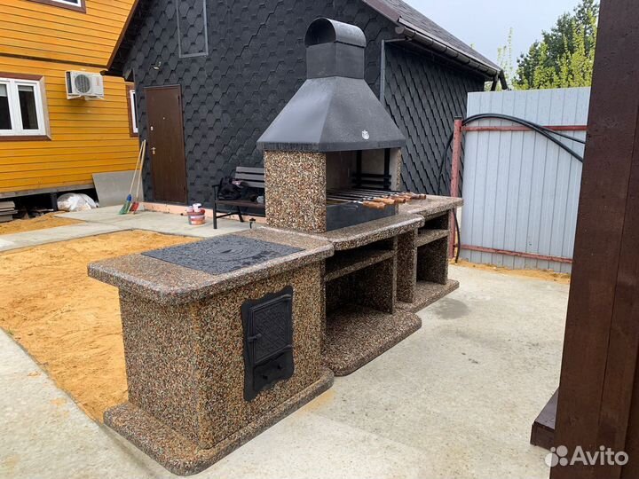 Печи барбекю, гриль, тандыр