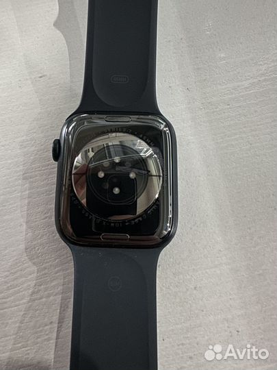 Часы apple watch 7 45 mm черные