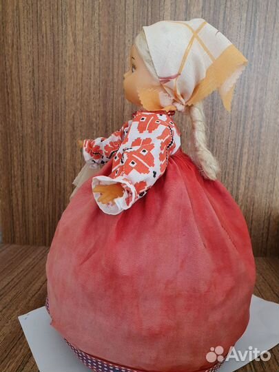 Кукла СССР чайница