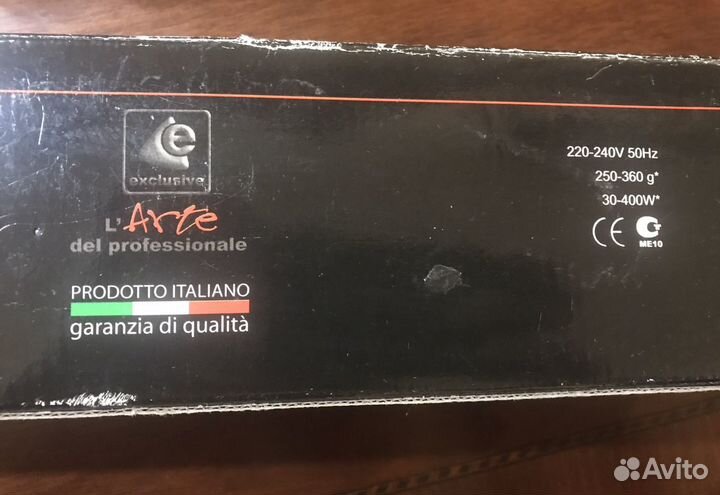 Итальянская плойка L’Arte. Щипцы для завивки