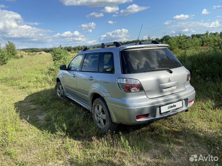 Mitsubishi Outlander 2.4 AT, 2006, 280 000 км