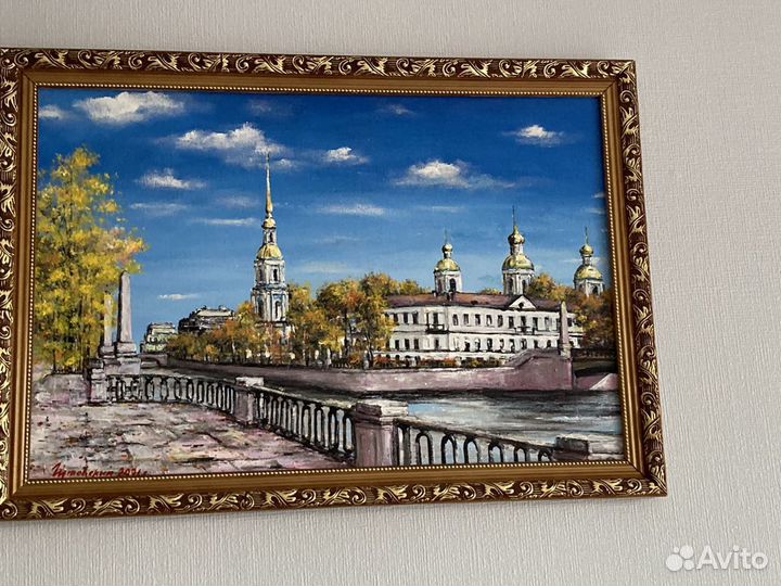 Картина маслом на холсте