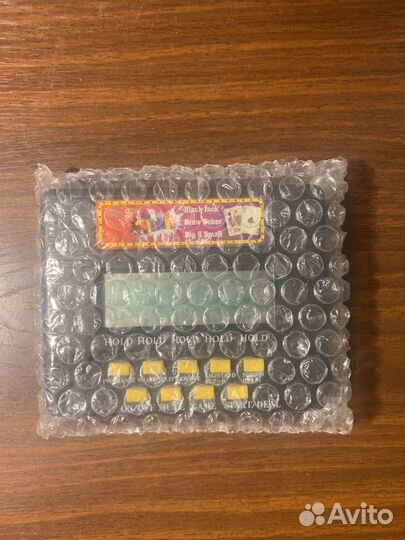 Электронная игра poker / black jack