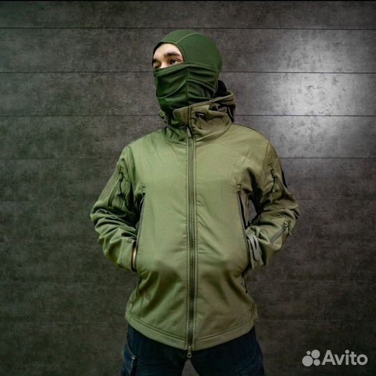 Softshell костюм тактический ввз олива демисезон