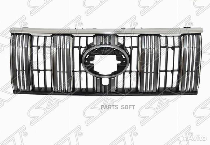 SAT ST-TY150-093-G0 решетка радиатора toyota land cruiser prado 150 17- С отв. под камеру