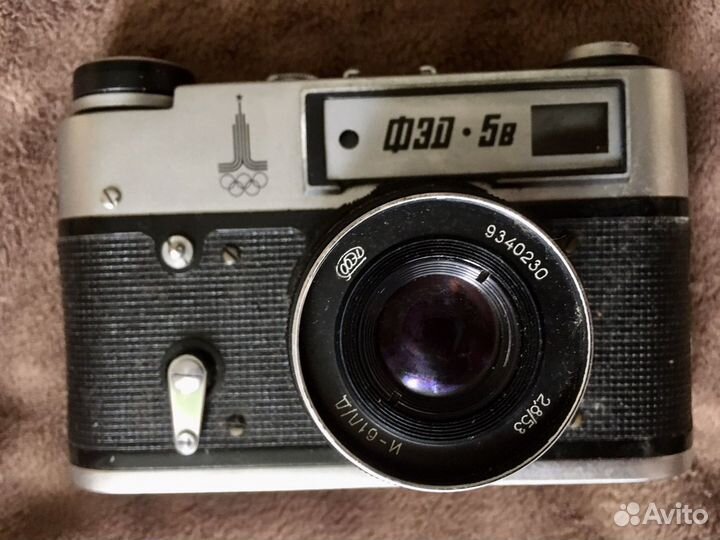 Пленочный фотоаппарат фэд-5в