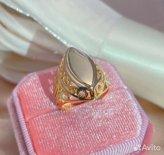 Кольцо Печатка. Медицинское Золото585 проба