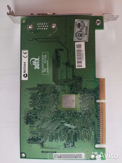 Видеокарта 3Dfx Voodoo 3 1999 год