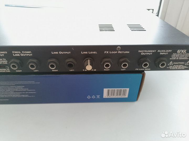 Ламповый гитарный преамп engl E530