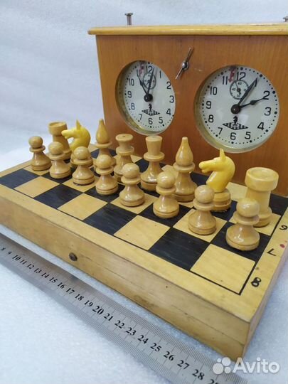 Шахматы СССР деревянные 29 на 29