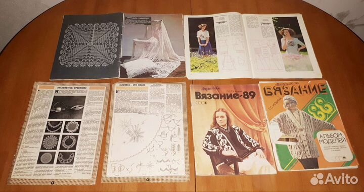 Журналы СССР по вязанию спицами и крючком