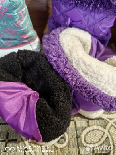 Сапожки на девочку размер 29