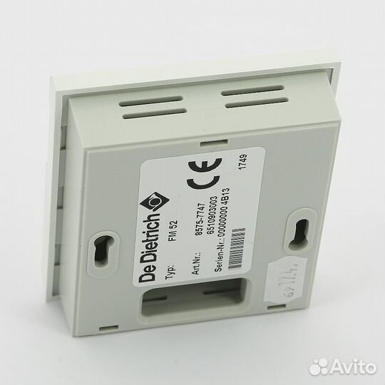 Упрощенное ду De Dietrich с датчиком комнатной те