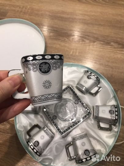 Новый кофейный сервиз фарфор