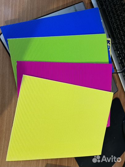 Гофро картон бумага для скрапбукинга