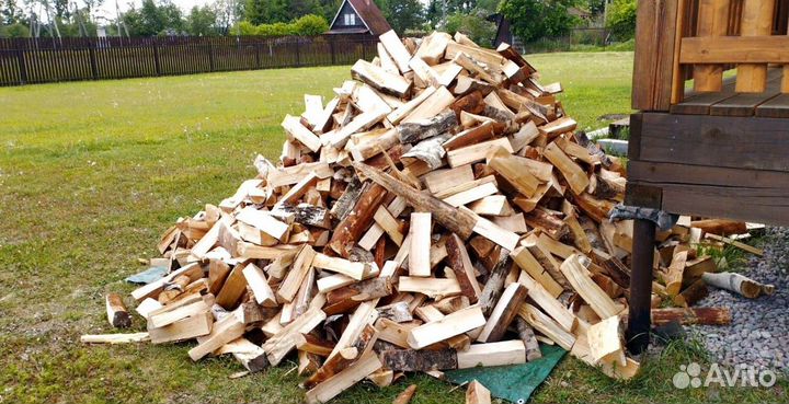 Дрова колотые
