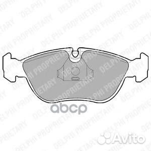 LP839 Колодки тормозные volvo C70/S70/V70 2.0-2
