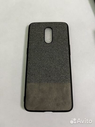 Чехол на One Plus 7 тканевый