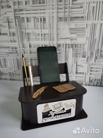 Подставка/органайзер для телефона, ручек - Парта